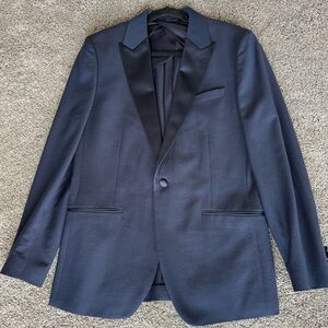 Bonobos Midnight Blue Tuxedo Jacket 42L